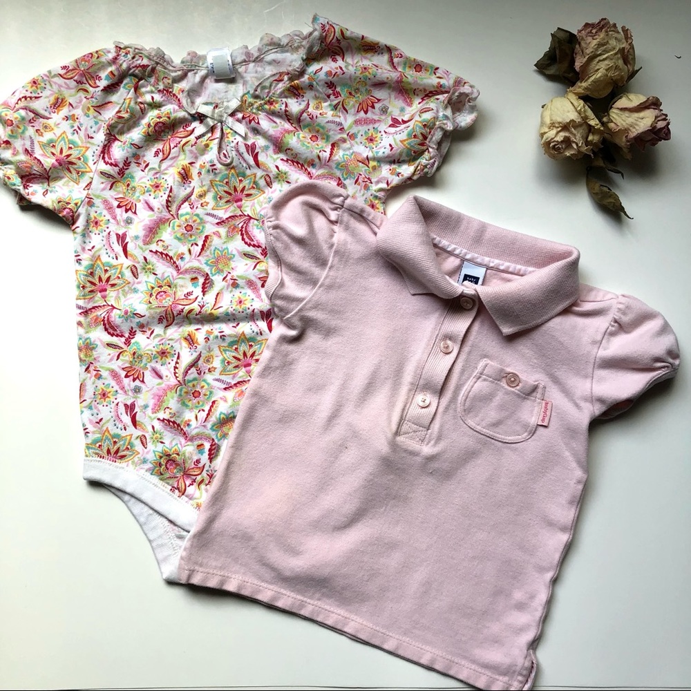 Gap two Toddler short Sleeve Tops - Girls 18-24m